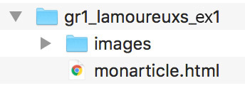 Nomenclature du dossier de remise